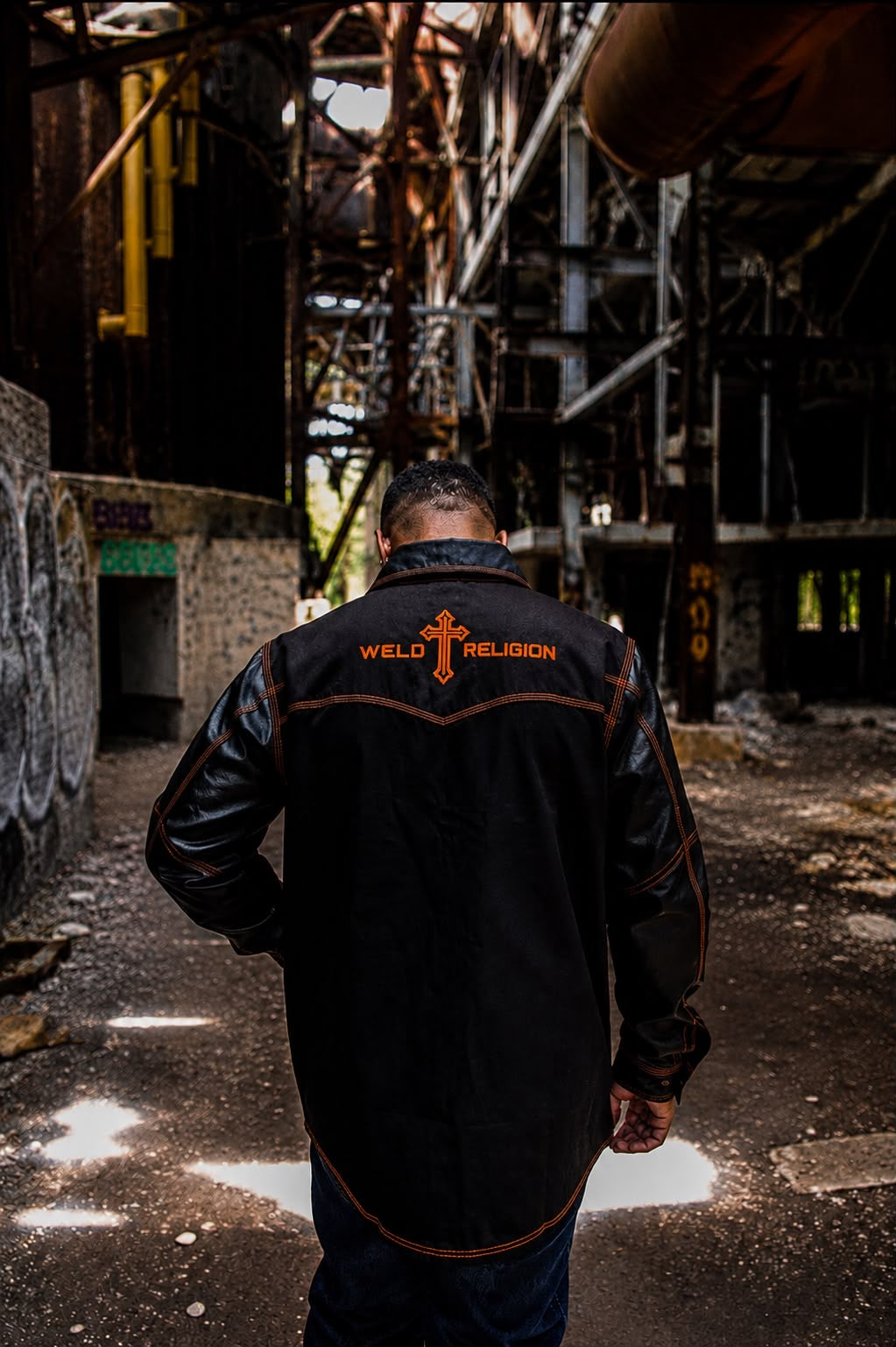 Leather Welder tshirt