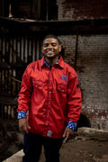 Weld religion cross shirt - Red