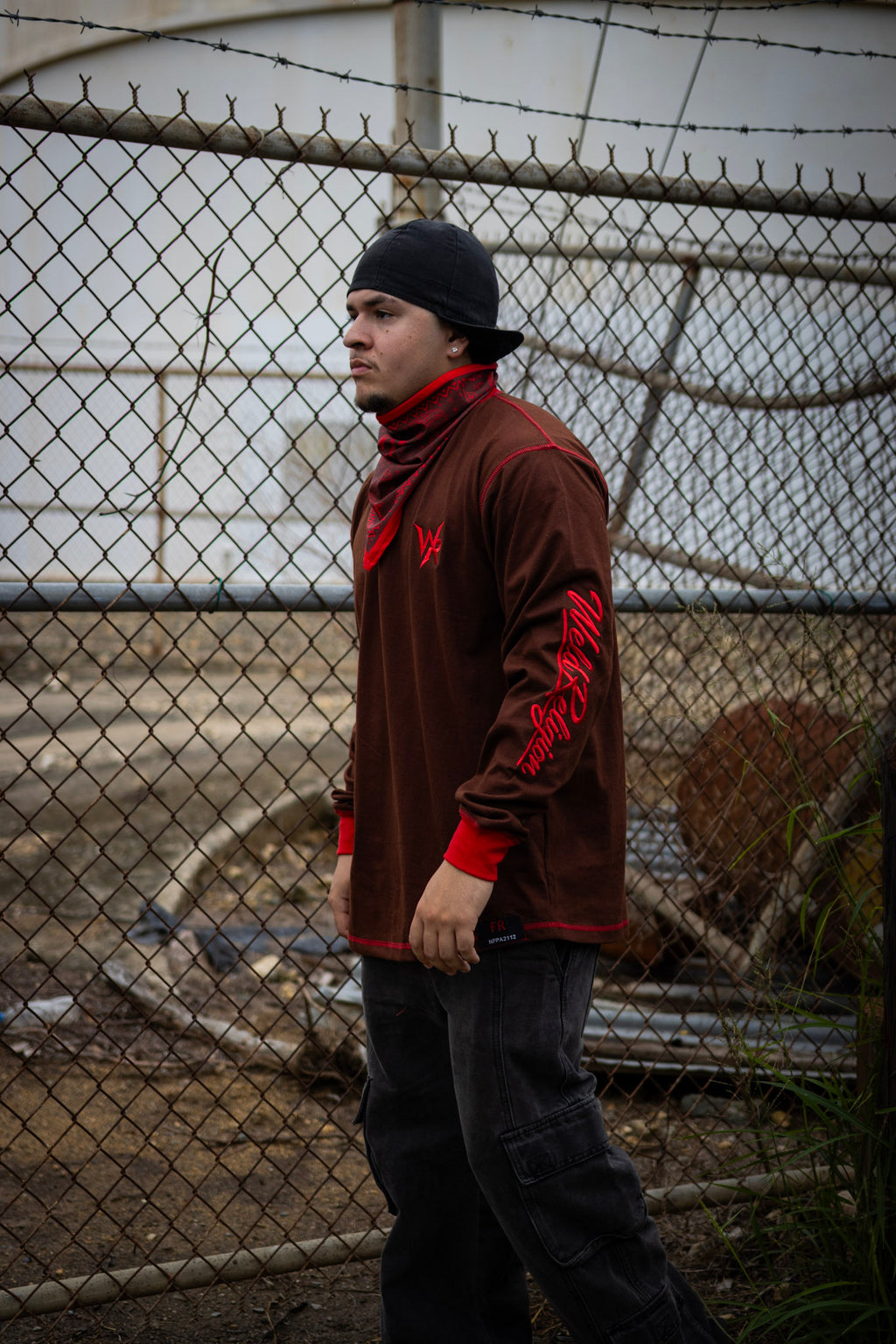 Long sleeve shirt - brown