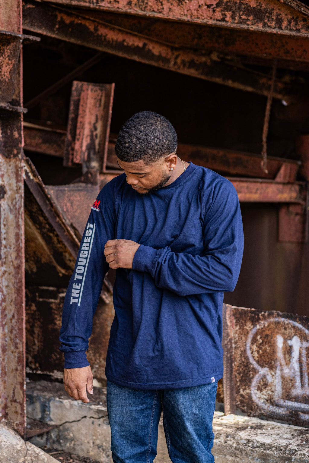 The toughest - Navy blue