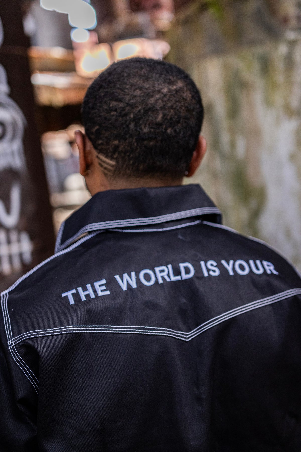 The world is your - Welder shirt