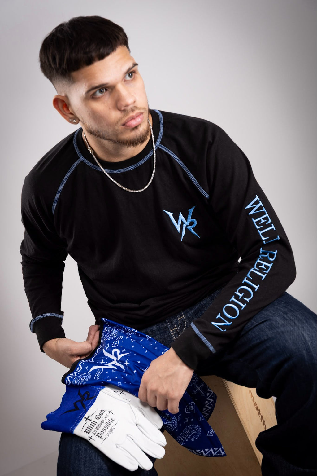 Weld Religion - Tshirt FR - Blue