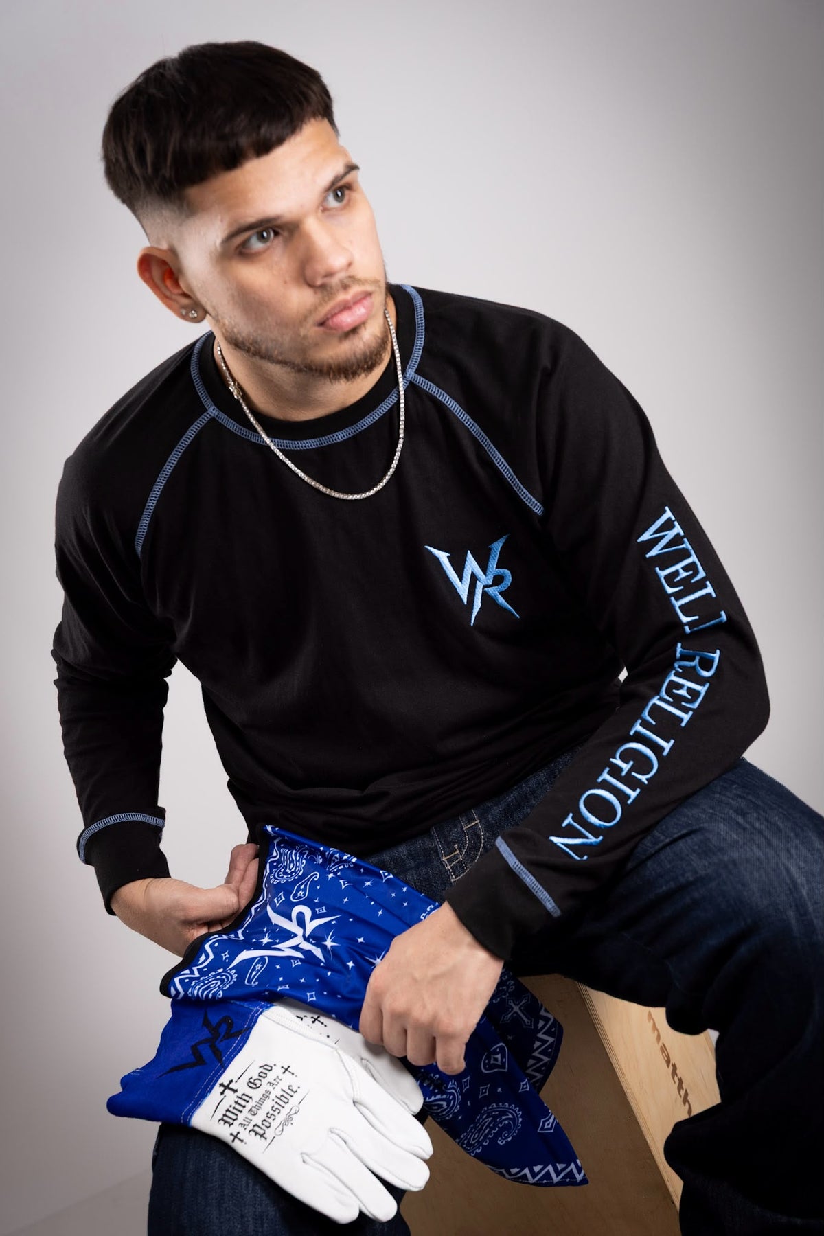 Weld Religion - Tshirt FR - Blue
